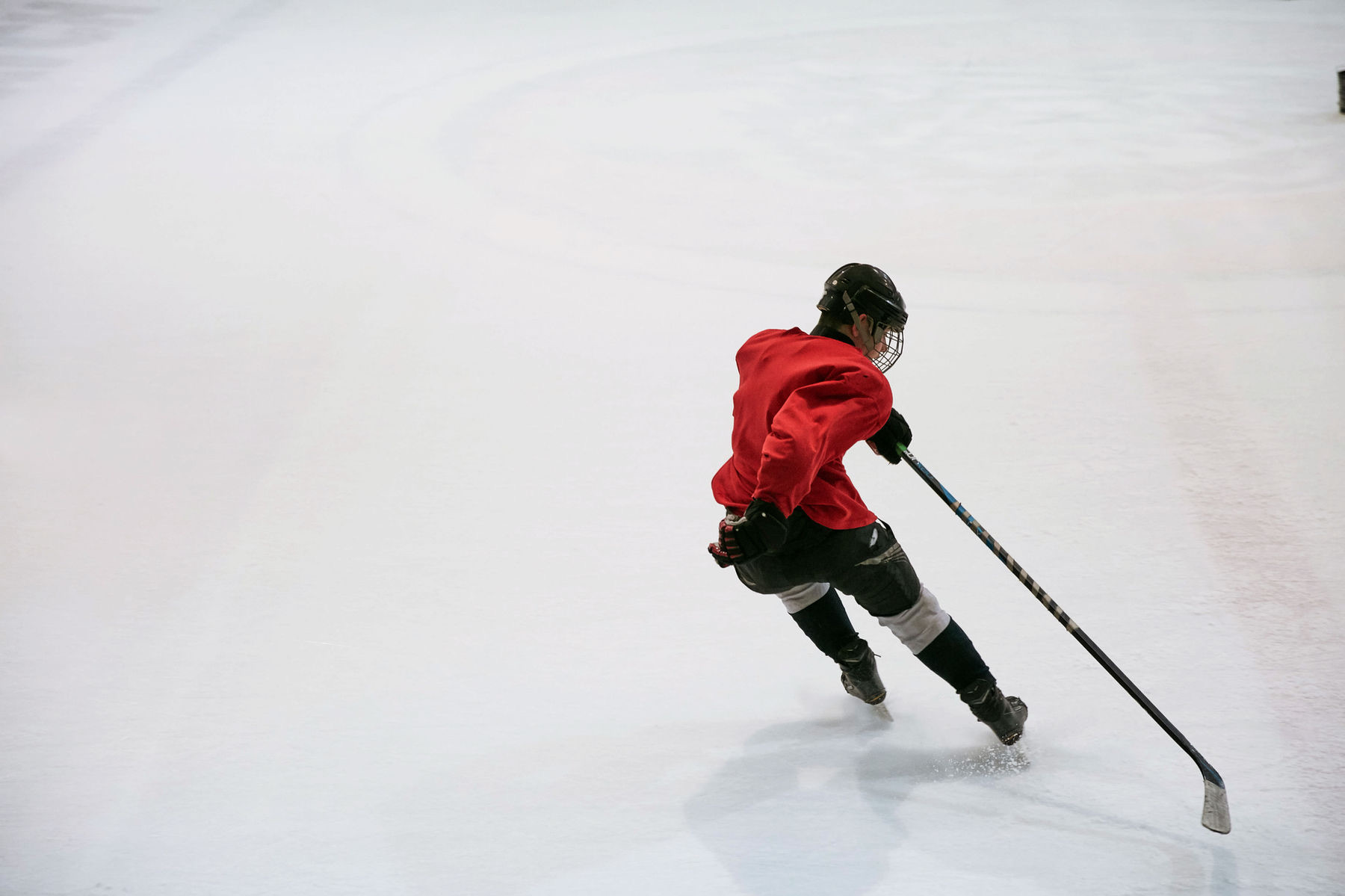 Ice hockey action